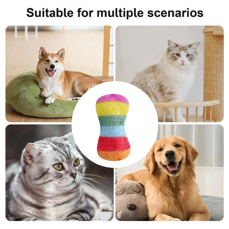 Squeaky Plush Dog Toys