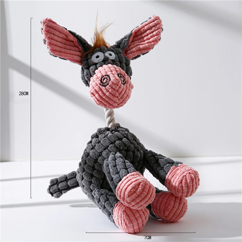 Donkey Shape Dog Plush