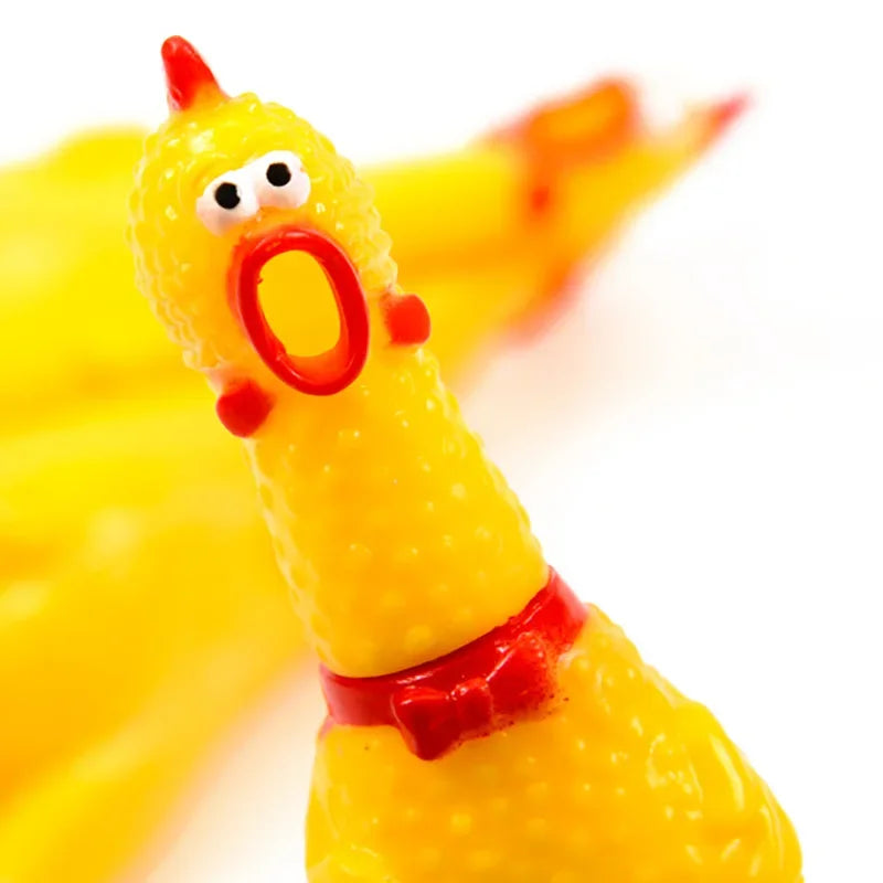 Yellow Rubber Vent Chicken